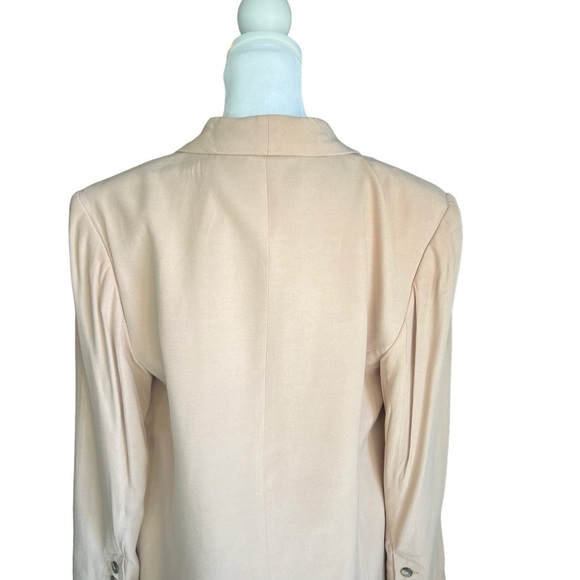 L’agence - Jayda Relax Double Breasted Oversized Blazer Sz 4 - Picture 8 of 12